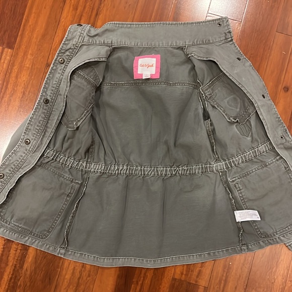 Cat & Jack Twill Anorak Jacket with Patches - Picture 3 of 5